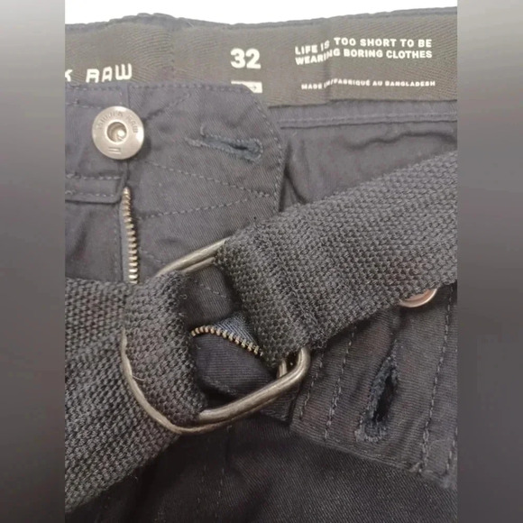 Projek Raw NWT  Navy Cargo Shorts Size 32 - Picture 7 of 9